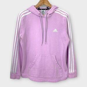 Adidas 3-Stripes Fleece Pullover Hoodie